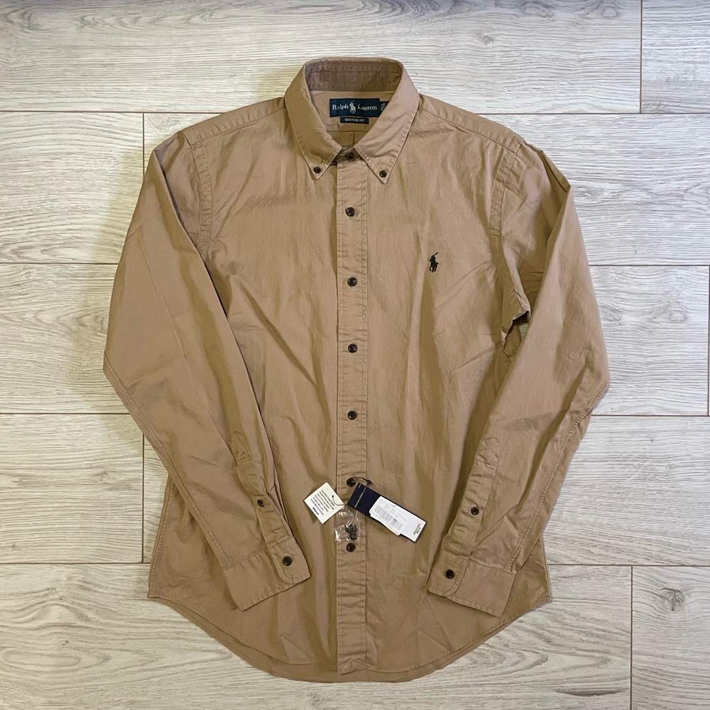 Polo by Ralph Lauren Custom Fit Oxford Shirt NEW, with tags